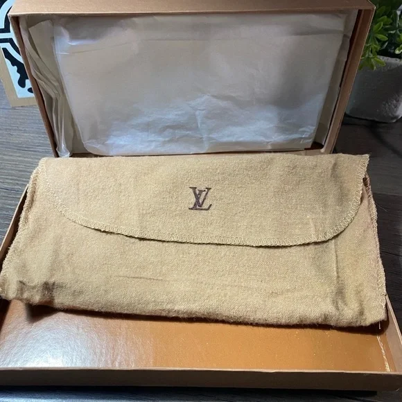 LV Louis Vuitton Replacement Box and Dust Bag for Wallet - Picture 3 of 8